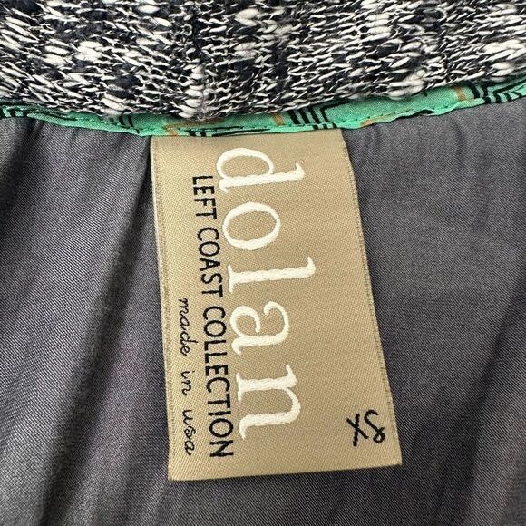 Anthropologie Dolan Heathered Gray Open Front Knit Tie on waist LinedCardigan XS - Picture 7 of 10